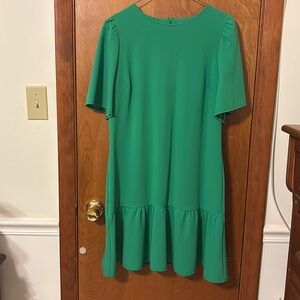 Kelly green dress